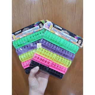 🎀Set 10 Cái Kẹp Tóc,  Lô Gai, Uốn Tóc, Dễ Xài
