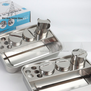 Khay Inox Phẫu Thuật 3/4 Hũ