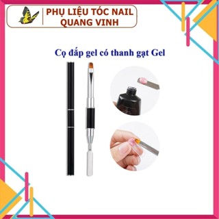  Cọ đắp gel 2 đầu - cọ đắp gel gôm chuyên dụng cho dân làm móng 