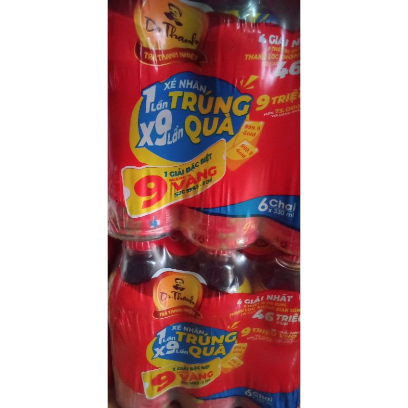 Lốc 6 chai nước trà thanh nhiệt Dr Thanh