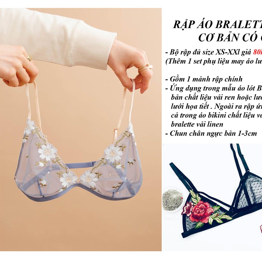 CB 02- RẬP CẮT MAY ÁO LƯỚI CƠ BẢN (RẬP GIẤY KHÔNG PHẢI ÁO)