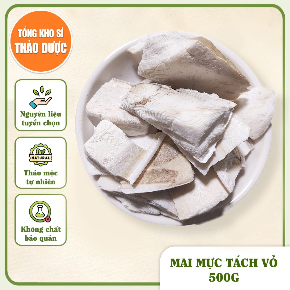 Mai Mực Tách Vỏ 500g