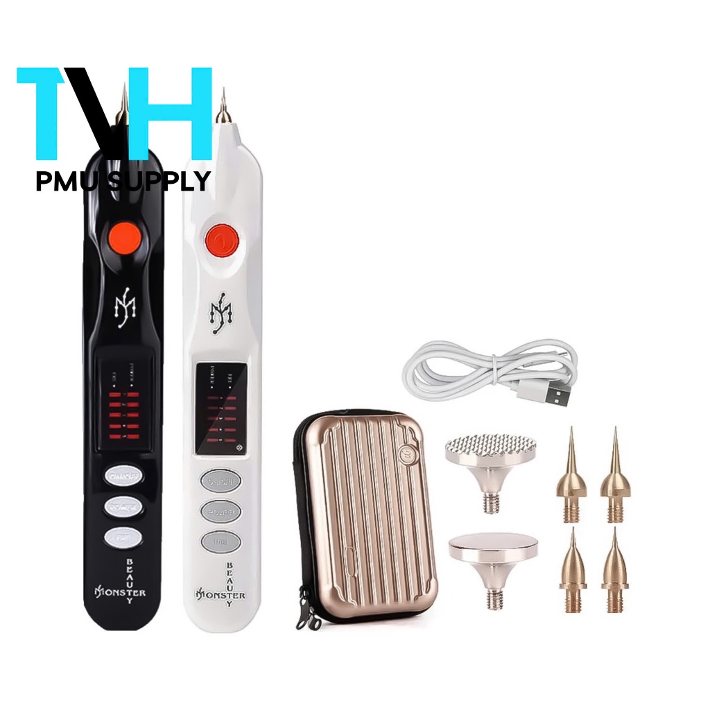 Máy Đốt Plasma, Nốt Ruồi MONSTER BEAUTY Có Tích Điện - TVH PMU SUPPLY