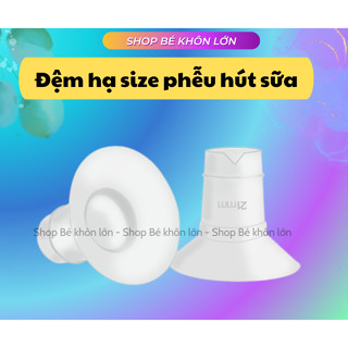 Đệm Giảm, hạ size cho Cup rảnh tay, Phễu hút sữa ( Tách lẻ 1 chiếc)