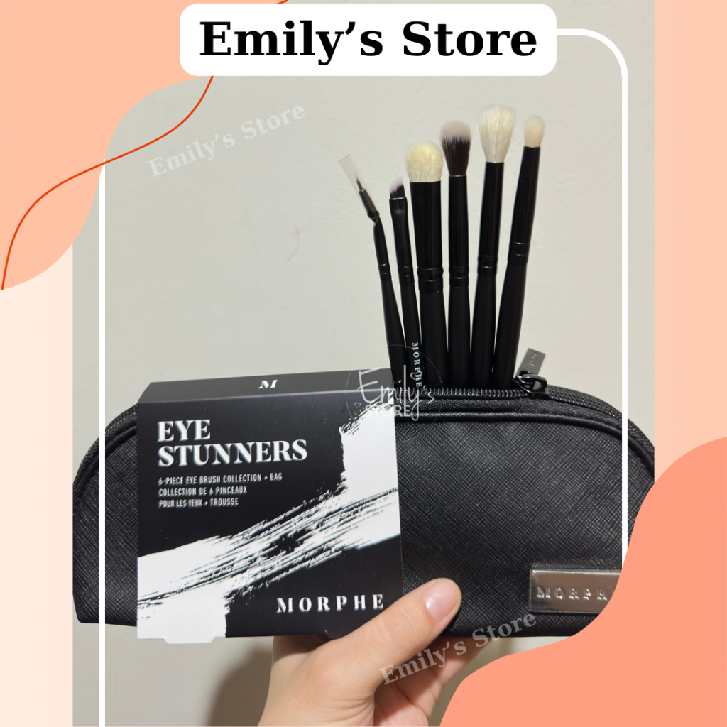 Bộ cọ mắt 6 cây Morphe Eye Stunners