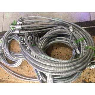 Cáp khoá xe bọc nhựa phi 8 dài 5m