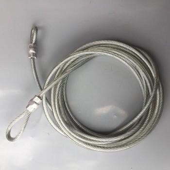 Cáp khoá xe bọc nhựa phi 8 dài 5m