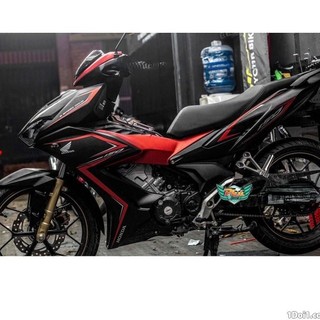 Tem Rời Winner X đen nhám chỉ đỏ (C)