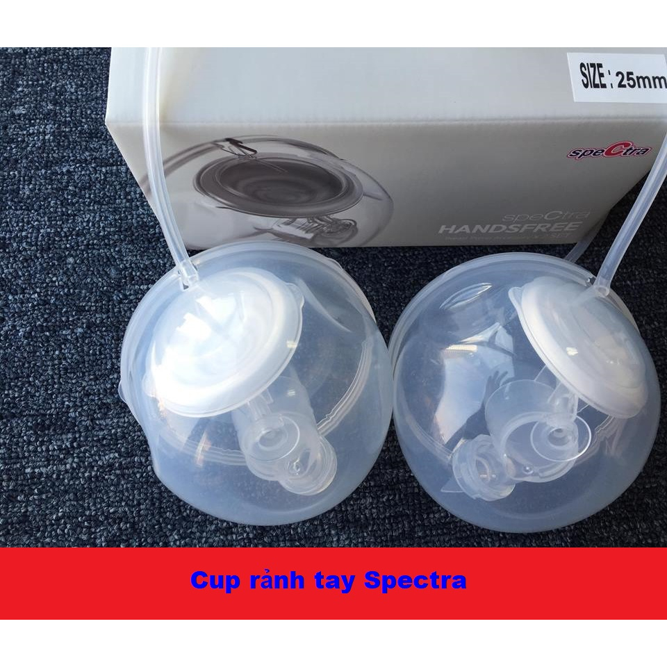 Cup hút sữa Spectra Handfree + Kèm quà