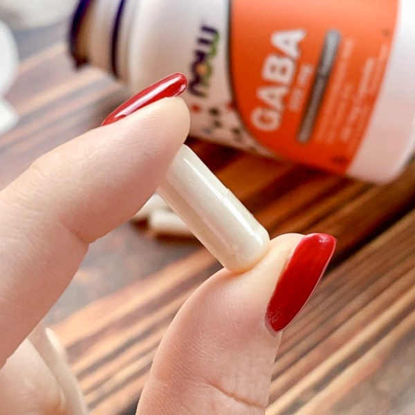 Viên uống giảm căng thẳng GABA Now của Mỹ (100 viên) hỗ trợ chức năng thần kinh, tâm trạng, giấc ngủ