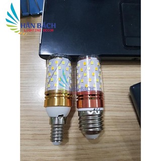 Bóng led bắp 3 chế độ ánh sáng E14 - E27 AC 220V