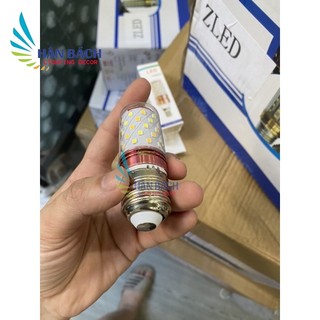 Bóng led bắp 3 chế độ ánh sáng E14 - E27 AC 220V