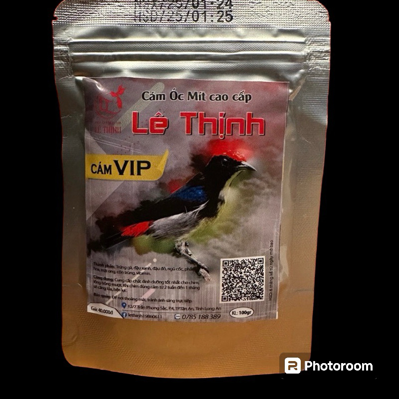 [ Combo ] Lê Thịnh  : Cám VIP Chim Ốc Mít Lê Thịnh - 100gr  ( Cám Vip )