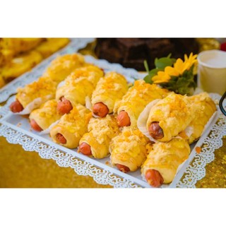 Khay Chữ Nhật Trắng Đựng Đồ Ăn