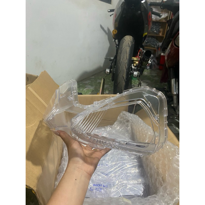 Choá đèn mica dòng xe Ex 155(new)