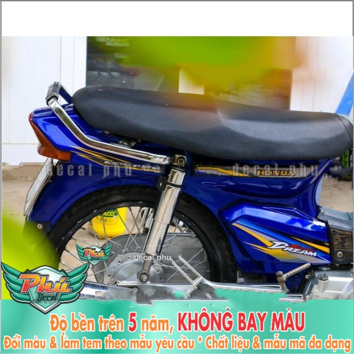 Tem rời Dream Xanh Vàng hot trend