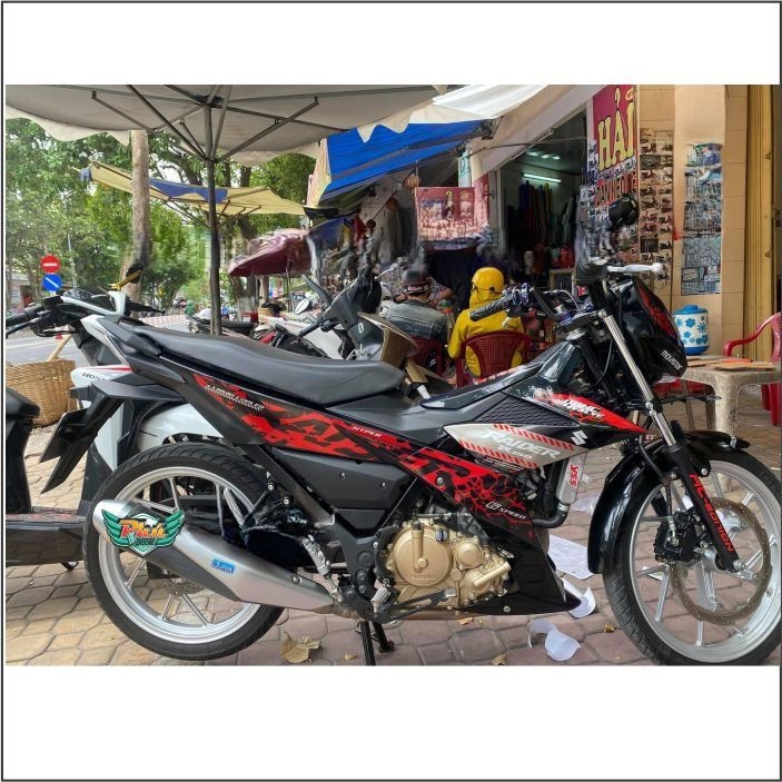 Tem Raider Đỏ đen (V)