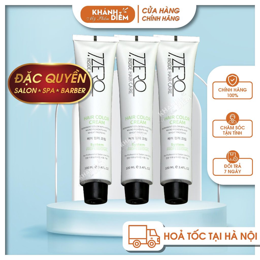 Thuốc Nhuộm 7.ZERO Hair Color Cream Myphamkhanhdiem
