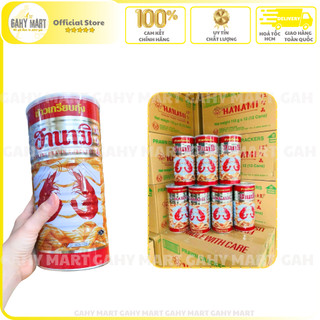 [Date new] [THÙNG 12 LON] Bánh Snack tôm Hanami Thái Lan cao cấp_lon 110g_ GAHYMART