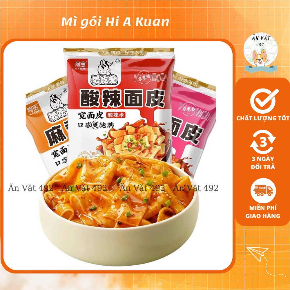 Mì gói Hi A Kuan Chuẩn Hương Vị Trung Hoa - Ăn Vặt 492