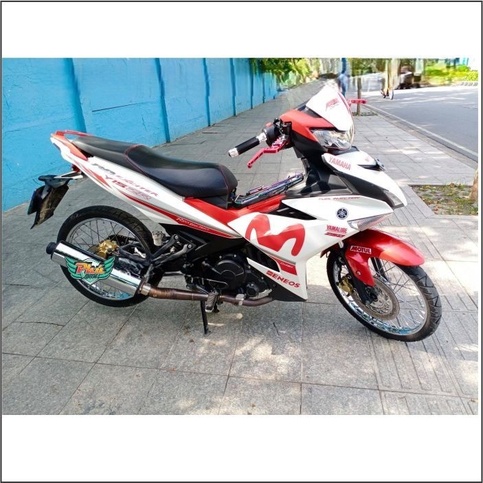 Tem Exciter 150 Movistar Trắng đỏ (V)