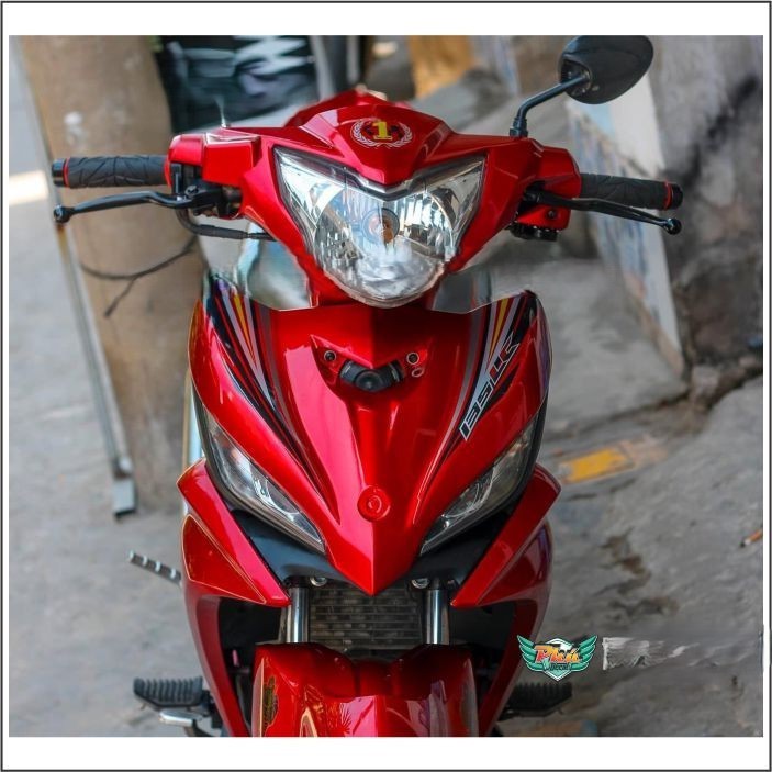 Tem Exciter 135 LC rời vàng đen (V)