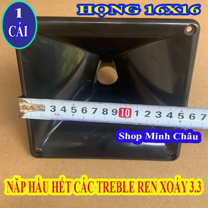 HỌNG 16X16 REN XOÁY NẮP CÁC LOẠI TREBLE - PHỄU 16X16 - GIÁ 1 CÁI