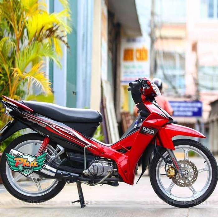 Tem rời Sirius Spark Nano đỏ đen (V)