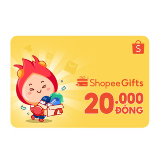 Thẻ quà tặng điện tử ShopeeGifts mệnh giá 20.000 VND