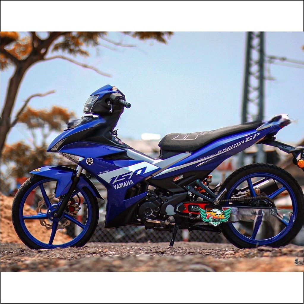 Tem Rời Exciter 150 Trắng xanh GP (F)