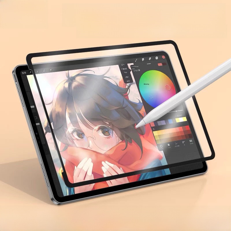 Paperlike Nano tháo rời dành cho iPad, miếng dán nhám, hỗ trợ bút viết, chống lóa, chống nước, tháo 