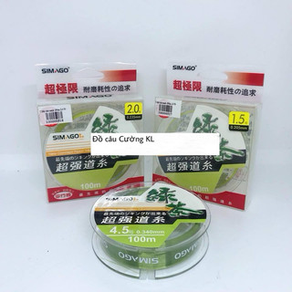 Cước Simago trà xanh dài 100m
