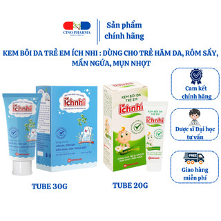 KEM BÔI DA TRẺ EM ÍCH NHI NAM DƯỢC ( TUBE 20G - TUBE 30G )
