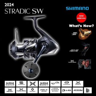  Máy câu Cá Shimano Stradic SW - New 2024 