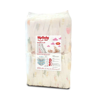 [Freship ] 100 bỉm dán Hipbaby care size S M L Xl Xxl Xxxl 4.xl