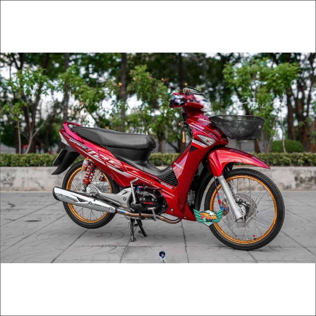 Tem rời xe Wawe 125 đỏ trắng (C)