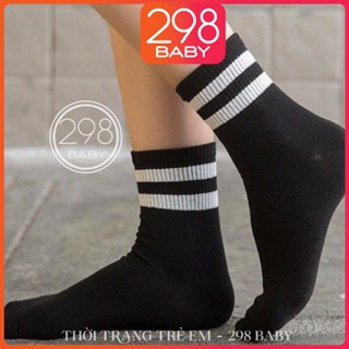  Tất Cho Bé Vớ Trẻ Em Cao Cổ Cho Bé Trai Bé Gái Chất Dày Dặn  Co Dãn 1-12 tuổi - V4 298 BABY 
