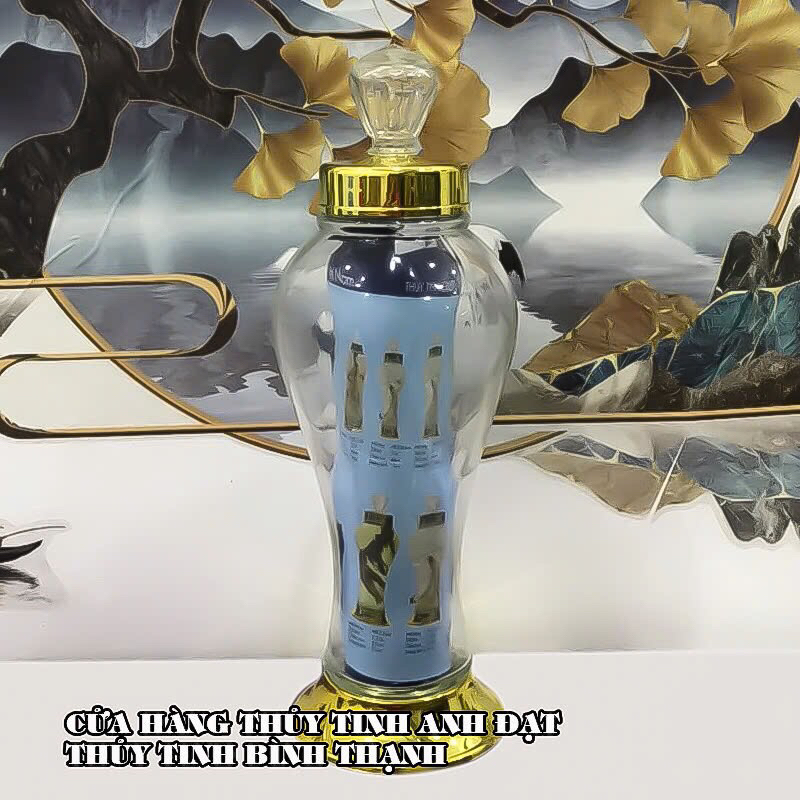 Bình ngâm rượu sâm thủy tinh Phú Hòa VIỆT NAM 1lit, 2 lit, 3 lit, 4 lit, 5 lit