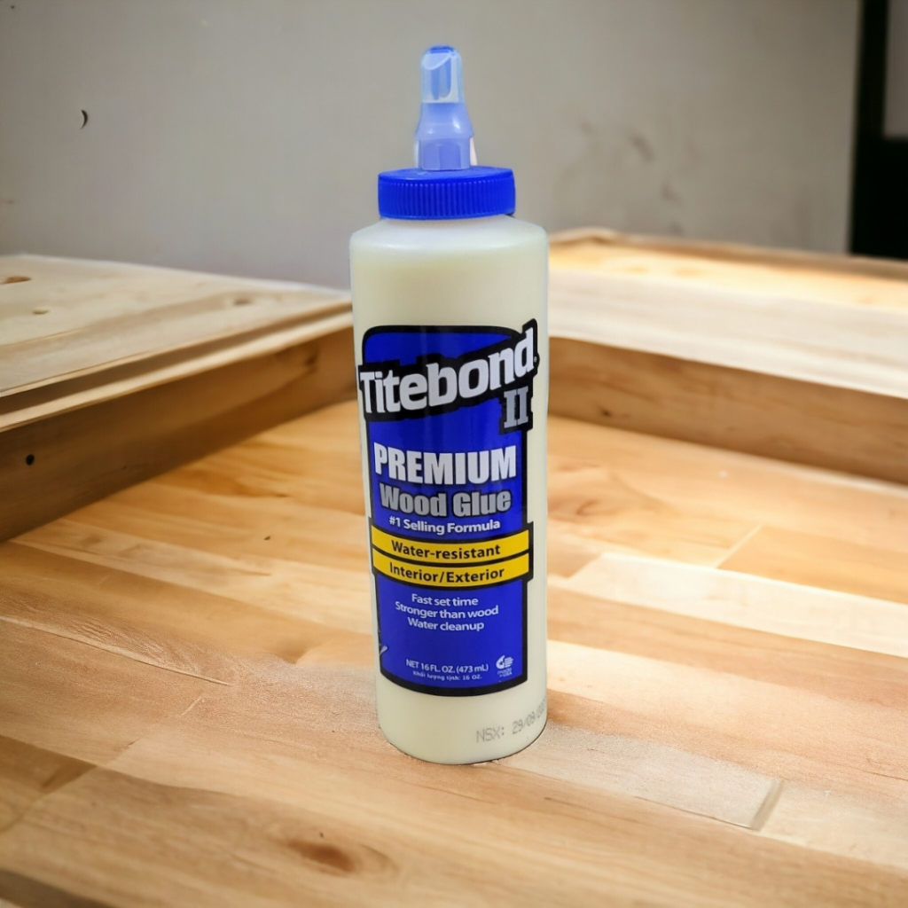 Keo dán gỗ Titebond II premium wood glue, hàng chuẩn.