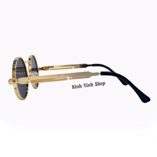 Kính râm Măt tròn thầy bói siêu Chất Độc