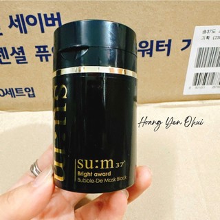 [HÀNG MỚI VỀ] Mặt nạ sủi bọt Su:m37 Bright Award Bubble De Mask 50ml NỘI ĐỊA HÀN QUỐC