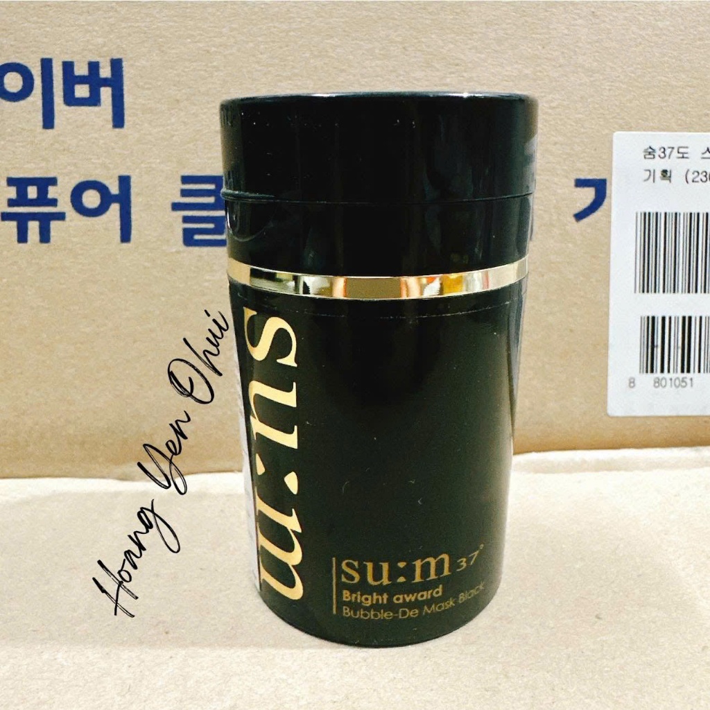 [HÀNG MỚI VỀ] Mặt nạ sủi bọt Su:m37 Bright Award Bubble De Mask 50ml NỘI ĐỊA HÀN QUỐC