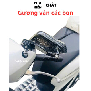 Gương chiếu hậu xe máy kiểu vuông thời trang lắp xe sh, sh mode, vision, ab, yamaha, wave, dream, ex, lead, pcx, nouvo .