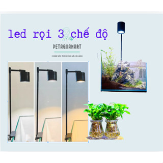 Đèn Led rọi 3 chế độ cho hồ cá thủy sinh Kaokui KAOKUI - COB Mini Spotlight (KK-F01)