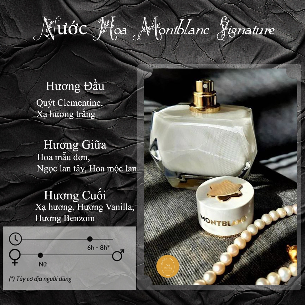 NƯỚC HOA NỮ MON.TBLANC SIGNATURE2 - 90ML | BigBuy360 - bigbuy360.vn