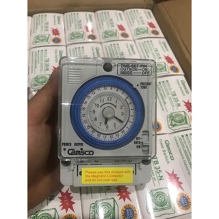 Timer cơ - Công tắc hẹn giờ thời gian thực cơ camso loại tốt ( pin cam )