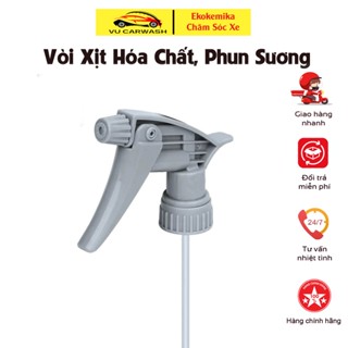  Vòi xịt bình xịt hóa chất đầu xịt hóa chất xịt nước bán rời phun sương vừa nhiều loại chai nhựa  vòi xám  
