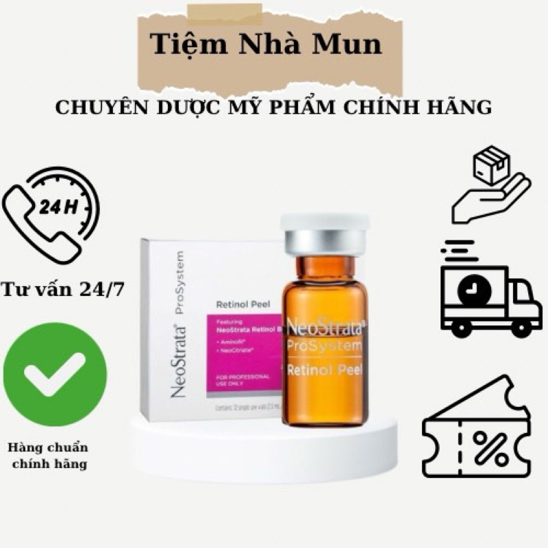 Tinh Chất Thay Da Sinh Học NeoStrata ProSystem Retinol Peel, Exuviance Peel 1.5ml