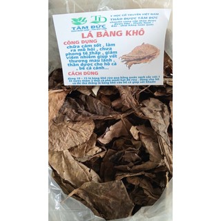 100g lá bàng khô rụng tự nhiên