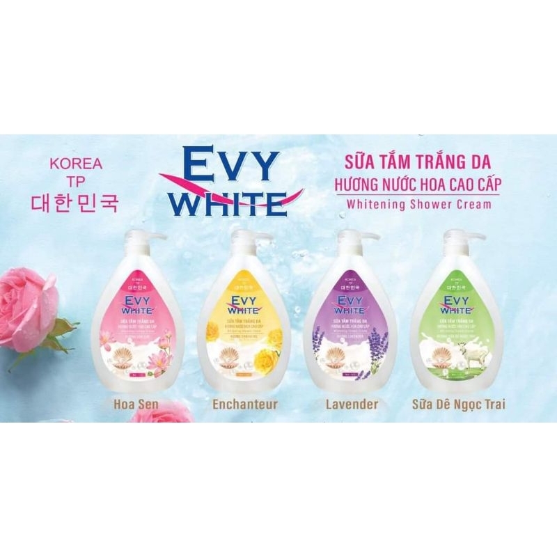 SỮA TẮM EVY WHITE